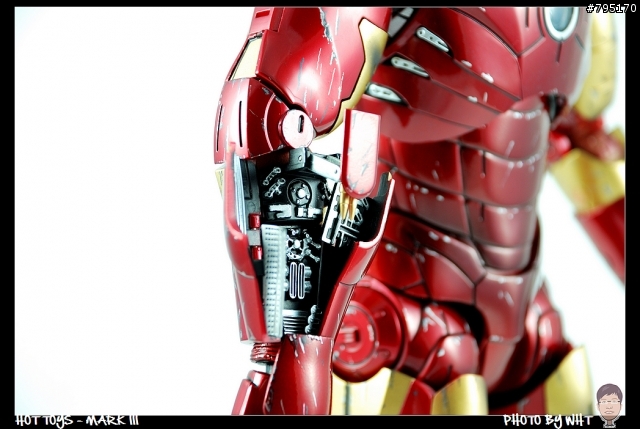 【開箱】HOT TOYS - MARK III 戰損版 + 補色分享