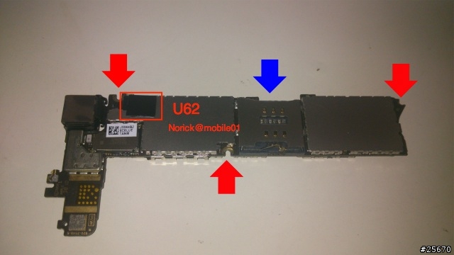 iPhone 4 U62音訊晶片簡易維修