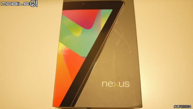 【不專業開箱文】ASUS NEXUS7 入荷了