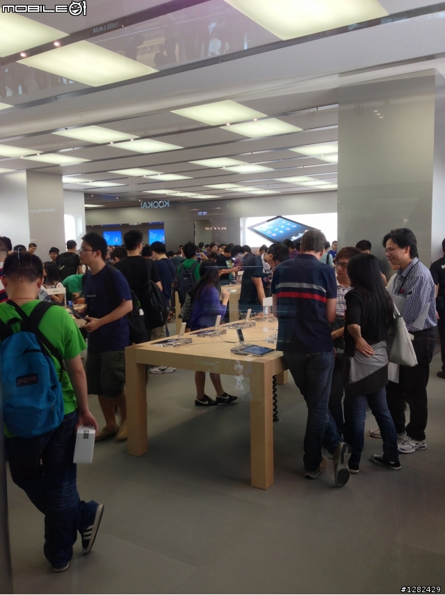 第二家Apple Store 在香港開幕 + 紀念品開箱 (圖多