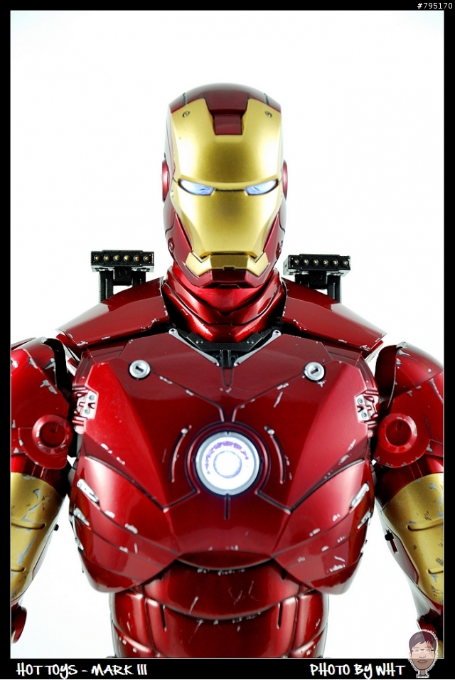 【開箱】HOT TOYS - MARK III 戰損版 + 補色分享