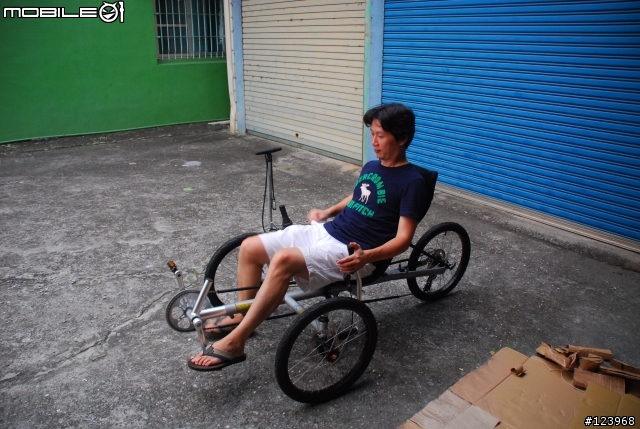 [開箱]美國TRIDENT TRIKES spike1 三輪摺疊斜躺車