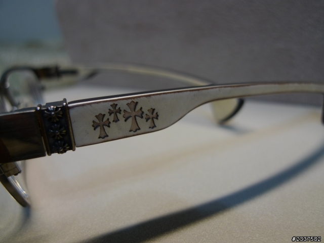 Chrome Hearts DIXON YU-C 復古鈦+黑檀木眼鏡開箱