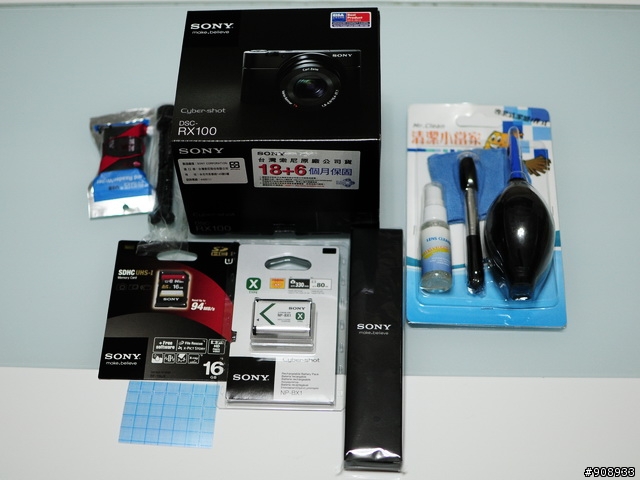 [開箱] 擁有1.0吋CMOS以及蔡頭的Sony DSC-RX100