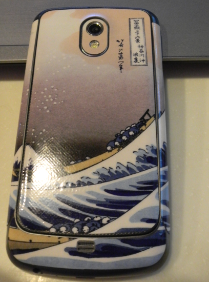 Galaxy Nexus專屬彩繪機身貼紙.