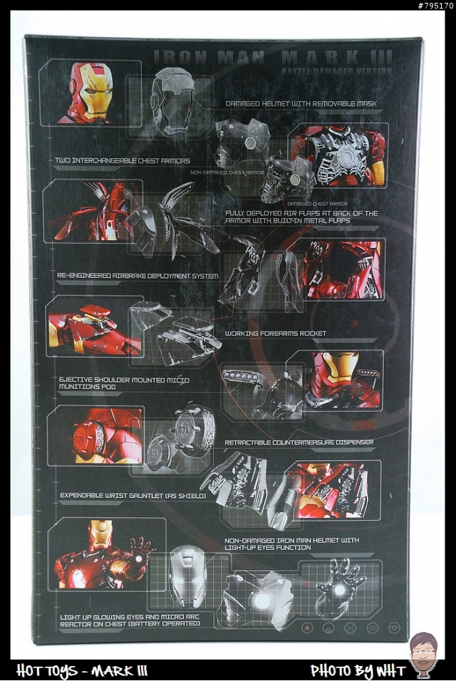 【開箱】HOT TOYS - MARK III 戰損版 + 補色分享