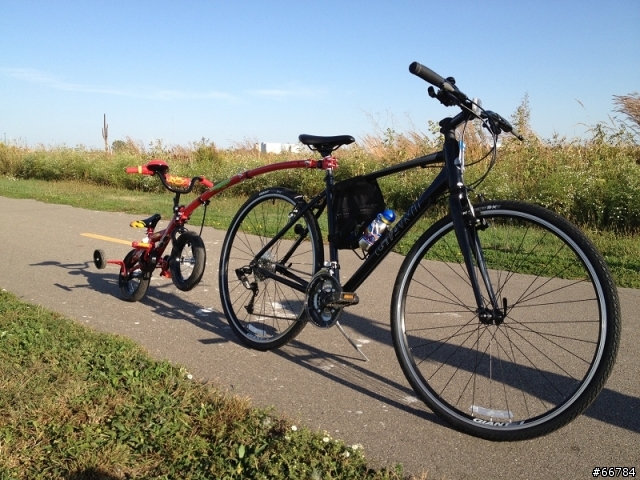 腳踏車連接桿 Trail - Gator Tandem Bar 開箱