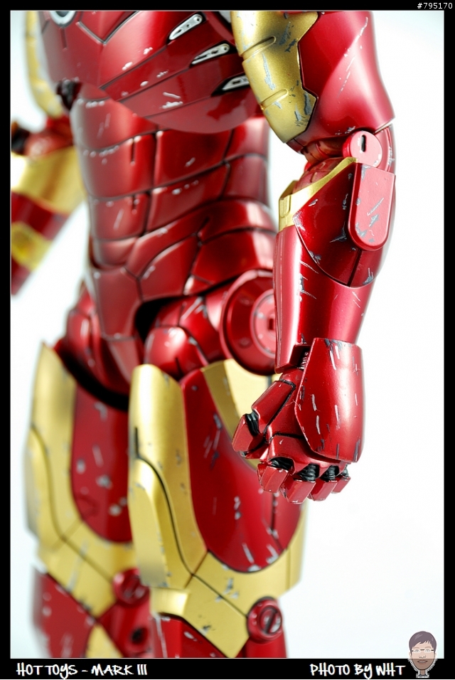 【開箱】HOT TOYS - MARK III 戰損版 + 補色分享