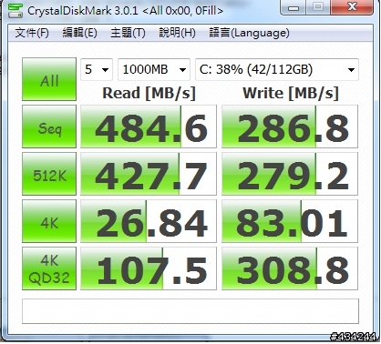 關於Sandisk ssd 120g寫入速度慢的相關問題