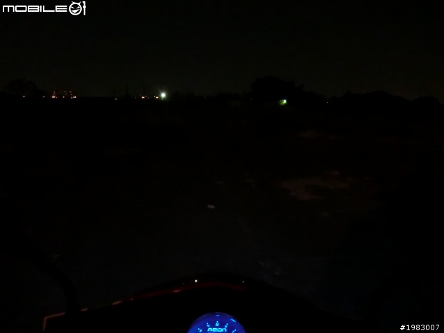 (分享)ＯＺ－１２５原廠魚眼照明效果！