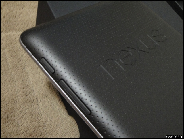 台版市售Nexus7的菜鳥開箱文