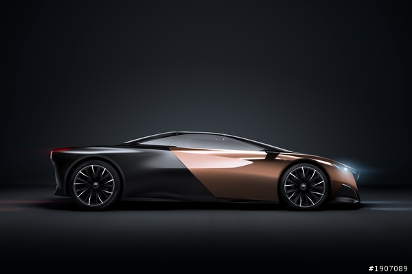 680匹柴電概念超跑─PEUGEOT Onyx