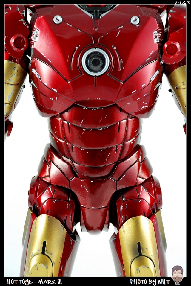 【開箱】HOT TOYS - MARK III 戰損版 + 補色分享