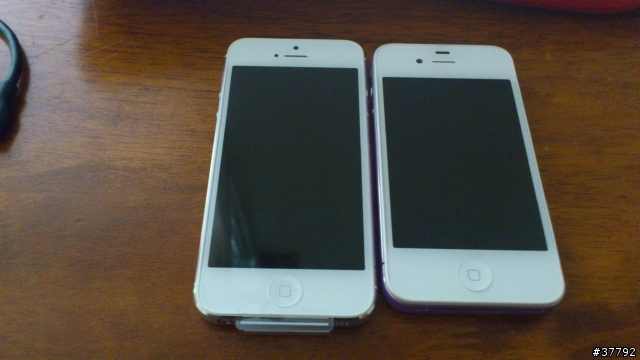 白色iphone5 簡單開箱