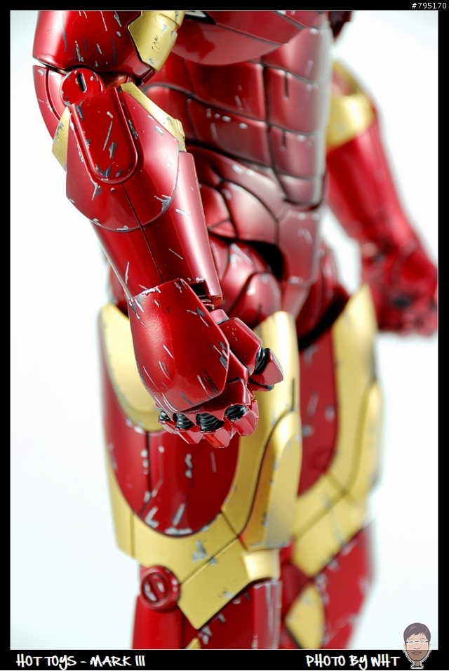 【開箱】HOT TOYS - MARK III 戰損版 + 補色分享