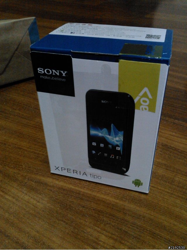 簡易開箱sony tipo(圖少
