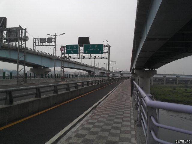 [路線]光復橋>新北環快>台北橋>大佳河濱>麥帥二橋 ..40KM