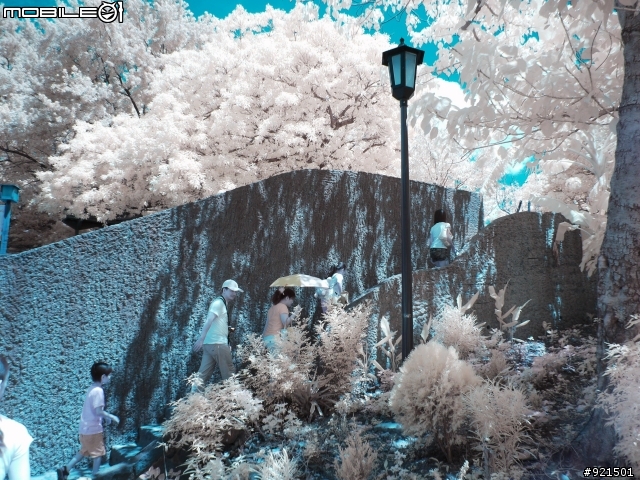 北投溫泉博物館&綠建築圖書館 彩色IR 紅外線攝影  panasonic Lumix GF3 改機