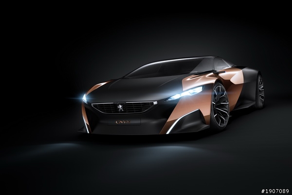 680匹柴電概念超跑─PEUGEOT Onyx