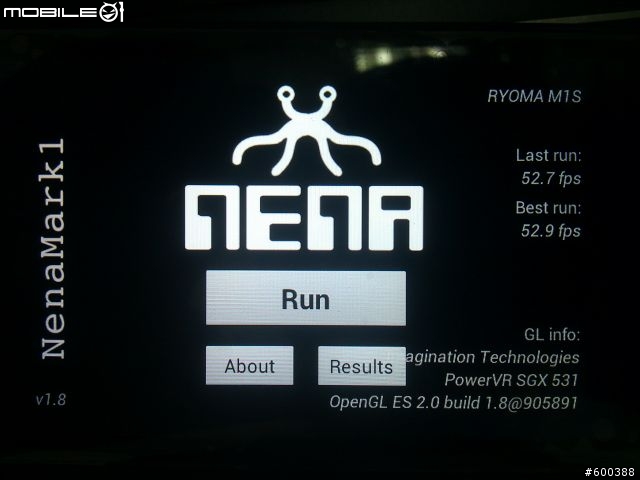 RYOMA M1S 不專業跑分