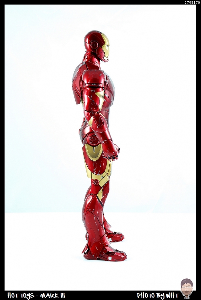 【開箱】HOT TOYS - MARK III 戰損版 + 補色分享