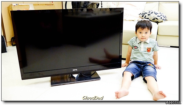 親子 影劇 卡拉OK一次到位 - BenQ E42-6500超薄型3D LED TV