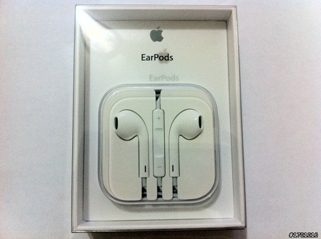 Apple 新耳機 Ear Pods 開箱