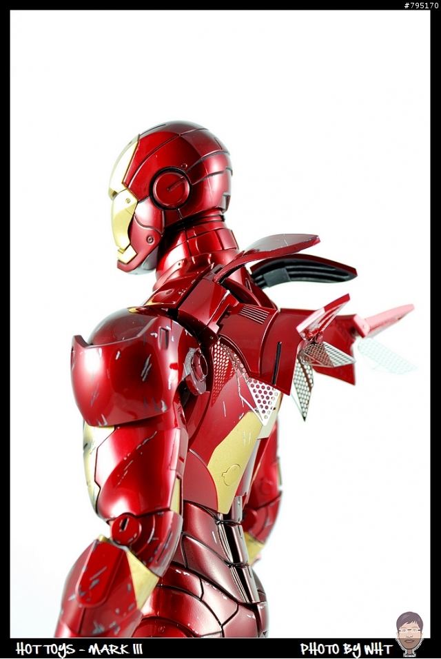 【開箱】HOT TOYS - MARK III 戰損版 + 補色分享