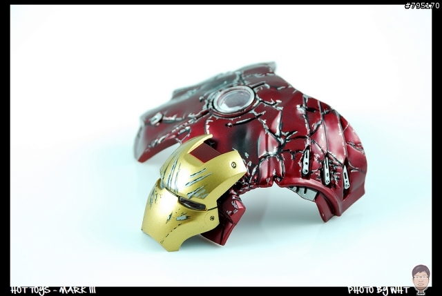 【開箱】HOT TOYS - MARK III 戰損版 + 補色分享