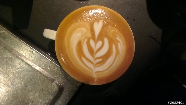 咖啡拉花第六彈，亂七八糟亂po