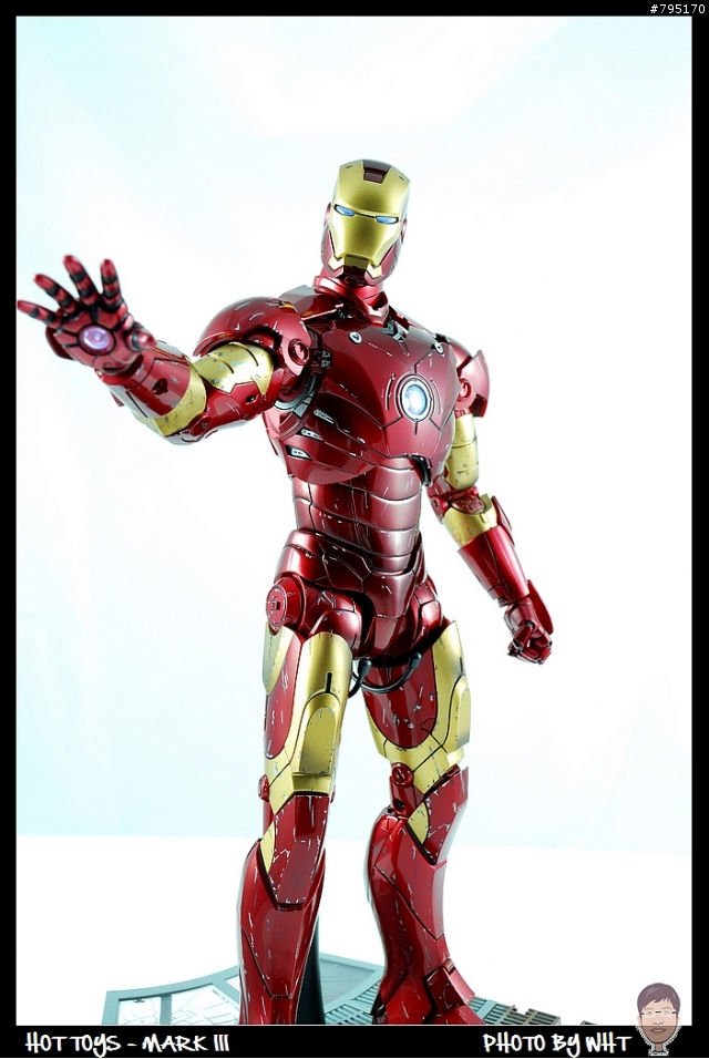 【開箱】HOT TOYS - MARK III 戰損版 + 補色分享