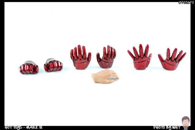 【開箱】HOT TOYS - MARK III 戰損版 + 補色分享