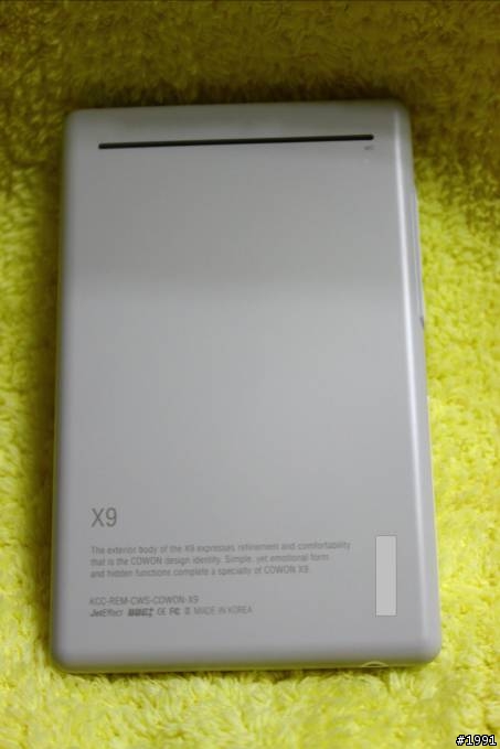 簡簡單單總是美好 COWON X9開箱