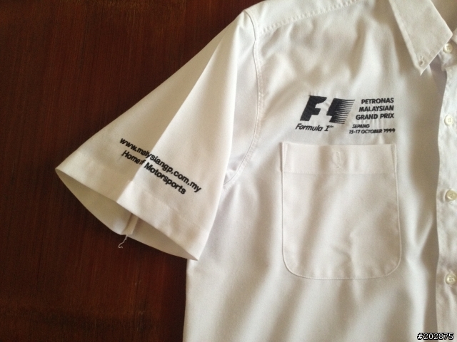 1999年第一屆馬來西亞雪邦F1大獎賽工作服開箱