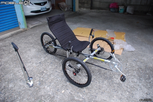 [開箱]美國TRIDENT TRIKES spike1 三輪摺疊斜躺車