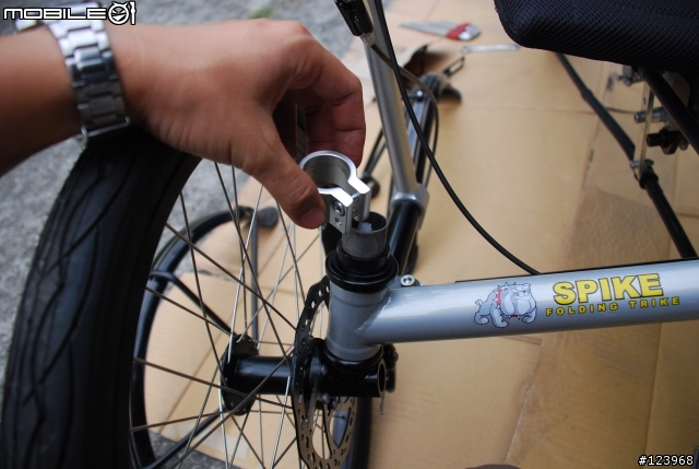 [開箱]美國TRIDENT TRIKES spike1 三輪摺疊斜躺車