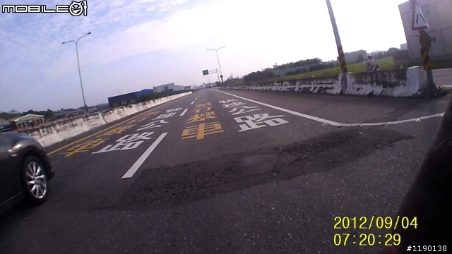 西濱公路竹南段好可怕