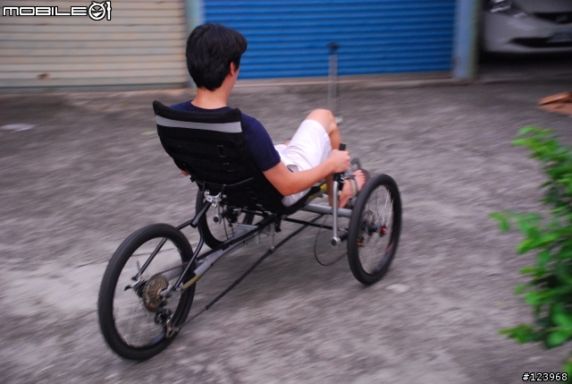 [開箱]美國TRIDENT TRIKES spike1 三輪摺疊斜躺車
