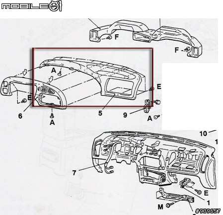 [分享]97～00 LANCER / VIRAGE，日規置物箱