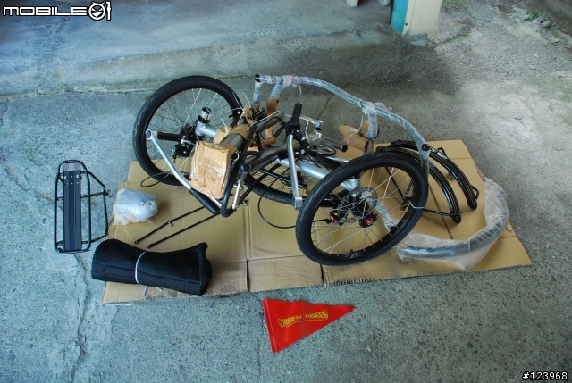 [開箱]美國TRIDENT TRIKES spike1 三輪摺疊斜躺車