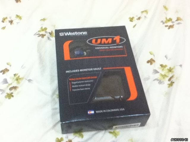[新手開箱]Westone UM1