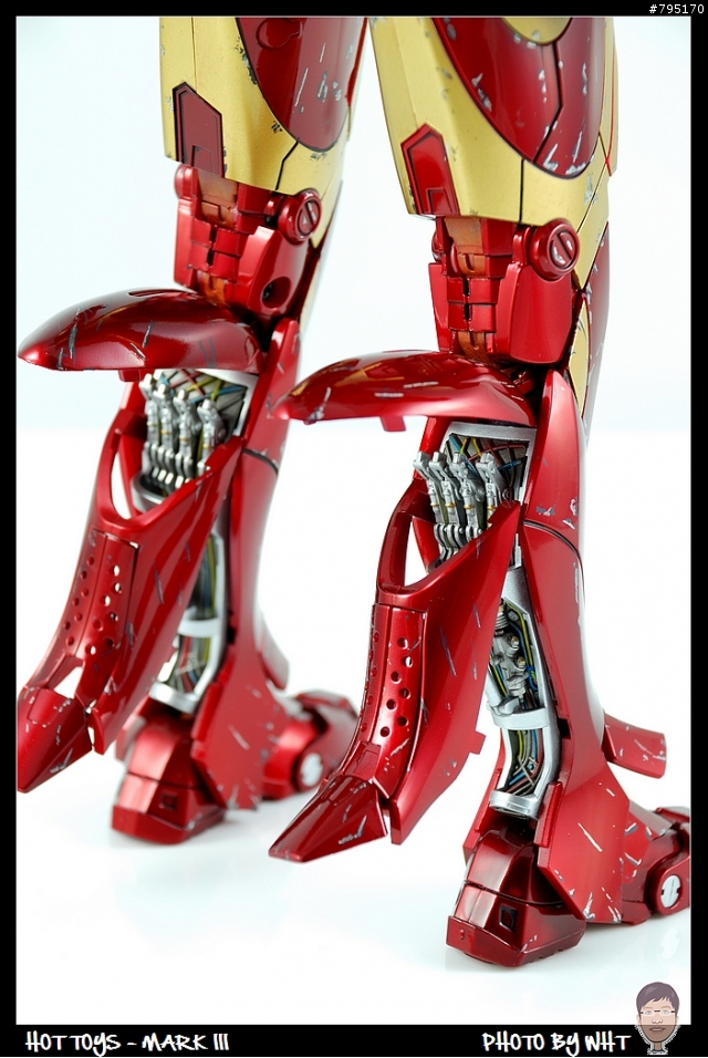 【開箱】HOT TOYS - MARK III 戰損版 + 補色分享