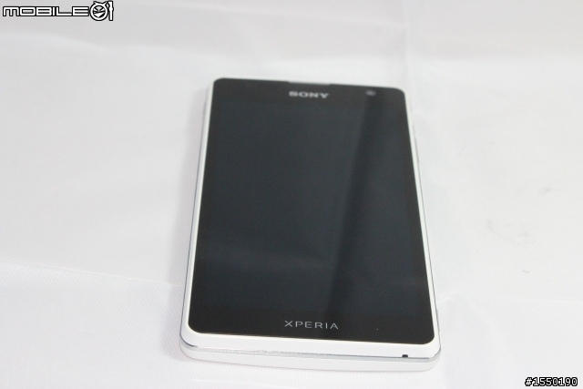 Sony Xperia TX  [白色] + 薄荷藍皮套 + 行動電源
