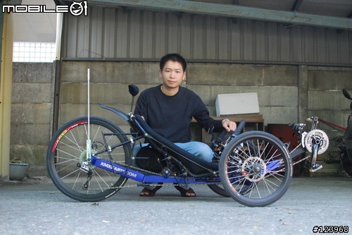 [開箱]美國TRIDENT TRIKES spike1 三輪摺疊斜躺車