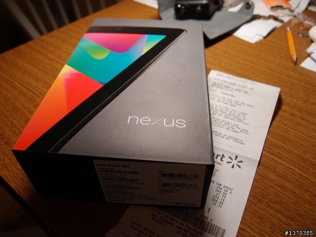 Nexus 7 開箱分享