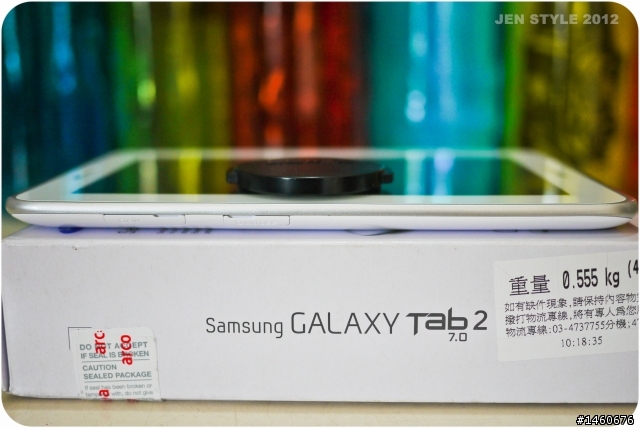 Samsung Galaxy Tab 2 7.0 晚來的簡約開箱文