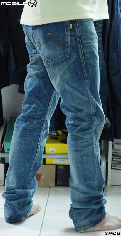 [部長開箱] 金斯大JEANSDA 夢想牛-Thunderbird Sky Blue Washed Jeans 實穿照