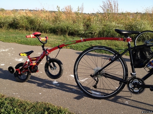 腳踏車連接桿 Trail - Gator Tandem Bar 開箱