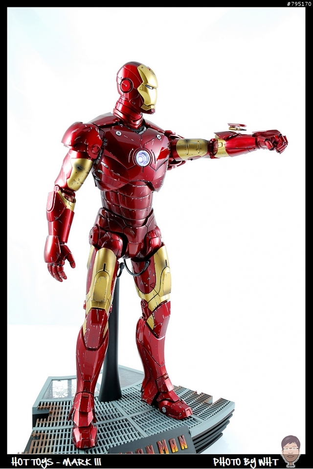 【開箱】HOT TOYS - MARK III 戰損版 + 補色分享