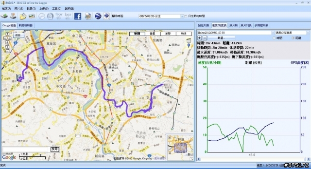 [路線]光復橋>景美>木柵動物園 43km